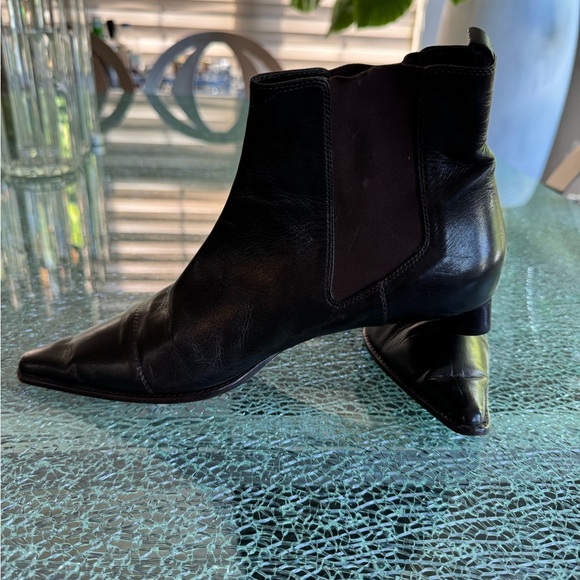 Fendi Elegant brown Leather‎ Ankle Boots 41 - Picture 2 of 9